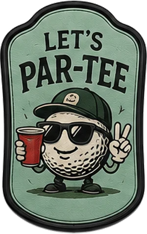 Let’s Par-Tee patch