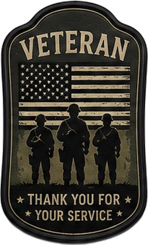 Military Veteran patch