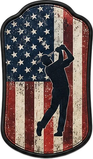 USA Flag Golf